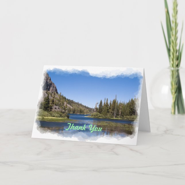 A Mammoth Thanks Card (Front)