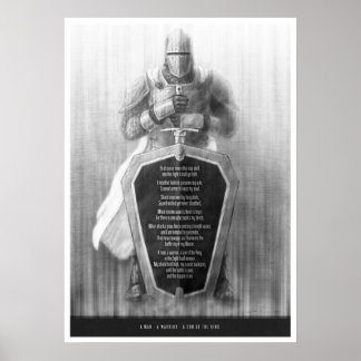 A Man, A Warrior, A Son of the King Poster