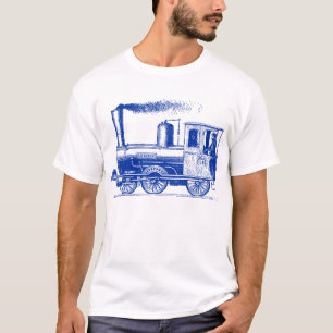 A Man and His Train - Navy T-Shirt