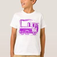 A Man and His Train - Purple