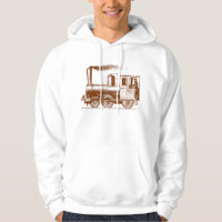 A Man and His Train - Walnut