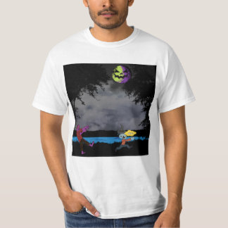 A man chased by zombies T-Shirt