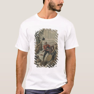 A man in a barrel crossing the Niagara Falls T-Shirt