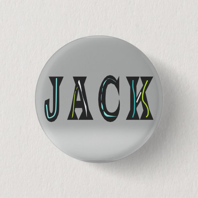 A Man Named Jack Is Back       3 Cm Round Badge (Front)