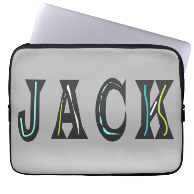 A Man Named Jack Is Back      Laptop Sleeve (Front)