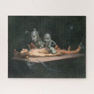 A Man's Near Death Experience & Gothic Spirits Jigsaw Puzzle