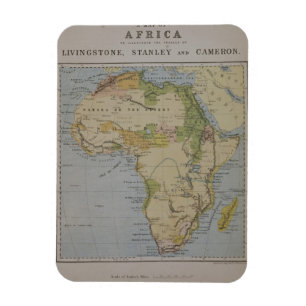 A Map of Africa to Illustrate the Travels of David Magnet