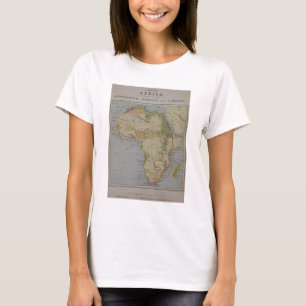 A Map of Africa to Illustrate the Travels of David T-Shirt