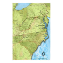 A map of important places to Southeast Indians