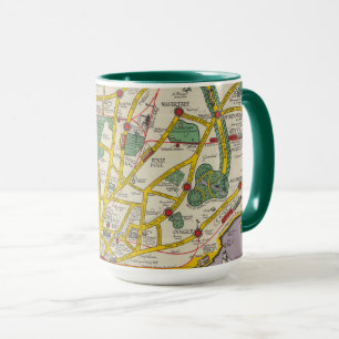 A Map of Merseyside, Liverpool Mug