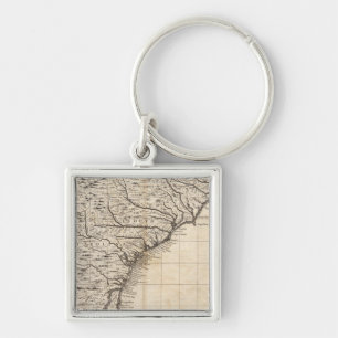 A Map of the British Empire in America Sheet 10 Key Ring