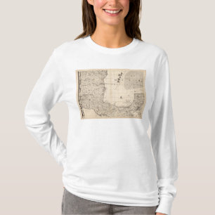 A Map of the British Empire in America Sheet 13 T-Shirt