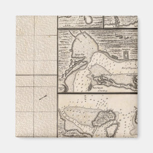 A Map of the British Empire in America Sheet 16 Magnet