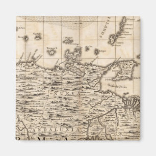A Map of the British Empire in America Sheet 19 Magnet