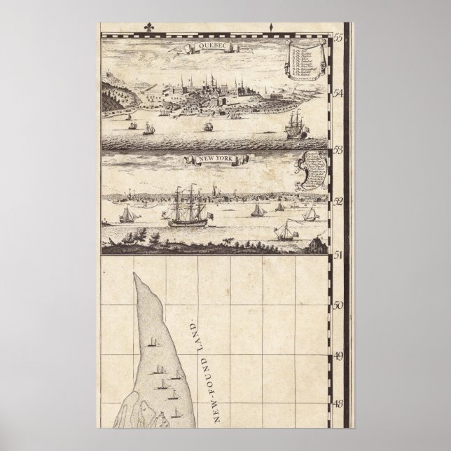 A Map of the British Empire in America Sheet 4 Poster (Front)