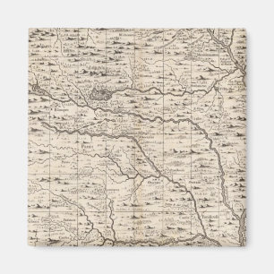 A Map of the British Empire in America Sheet 5 Magnet