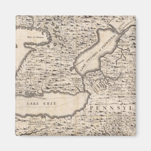 A Map of the British Empire in America Sheet 6 Magnet