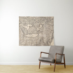 A Map of the British Empire in America Sheet 6 Tapestry