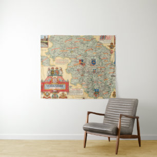 A Map of Yorkshire: West Riding Tapestry