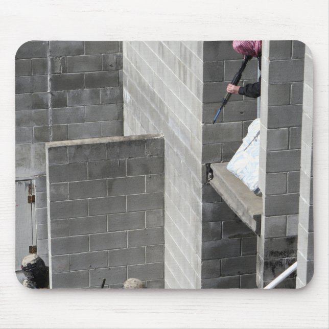 A Marine and role-playing enemy aggressor Mouse Pad (Front)