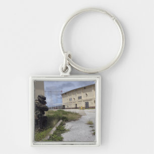 A Marine posts security Key Ring