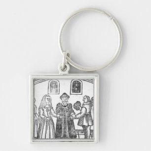 A Marriage Ceremony Key Ring