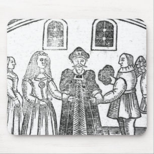A Marriage Ceremony Mouse Pad