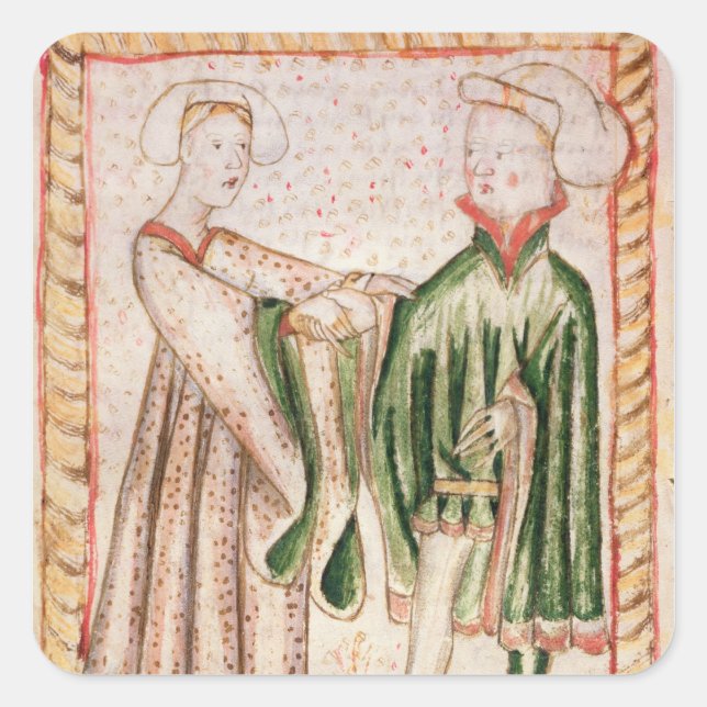 A Marriage Square Sticker (Front)