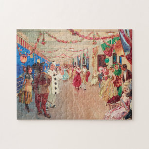 A Masked Ball on a Ship   Victor Gabriel Gilbert Jigsaw Puzzle