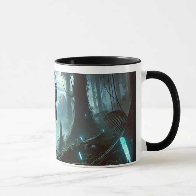 A massive Tyrannosaurus rex Mug (Right)