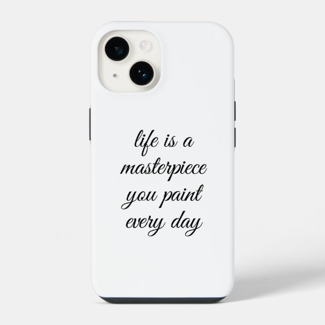 A Masterpiece iPhone Case (Back)