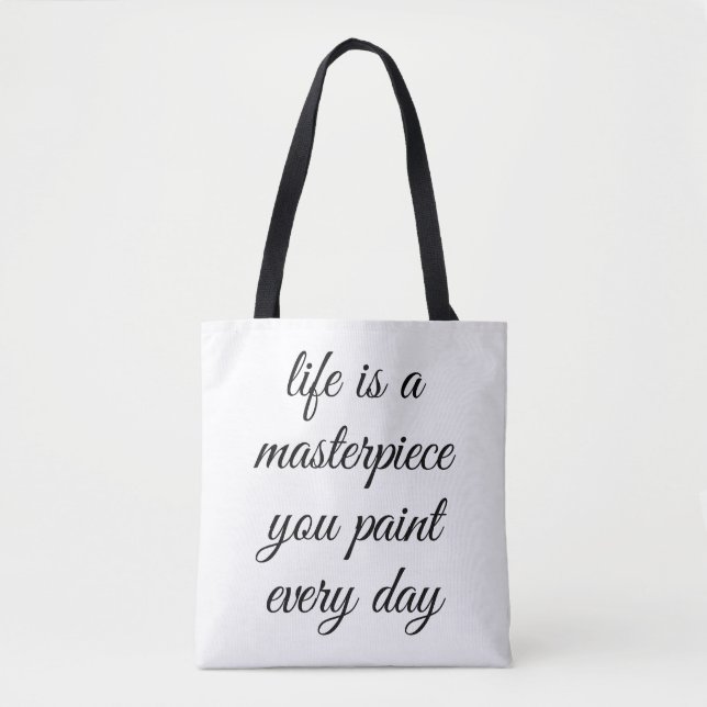 A Masterpiece Shoulder Tote Bag (Front)