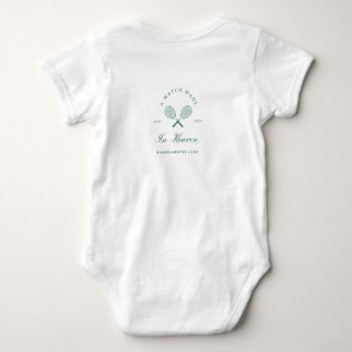 A Match Made in Heaven Bachelorette Baby Bodysuit