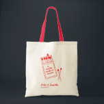 A Match Made in Heaven Red Wedding Welcome Tote Bag<br><div class="desc">A Match Made in Heaven Red Cute Wedding Welcome Tote Bag</div>