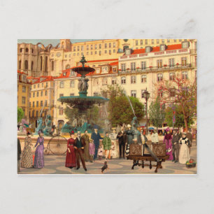 A Maxia do Rossio (Lisboa) Postcard