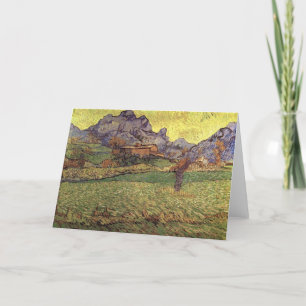 A Meadow in the Mountains, Van Gogh Thank you card