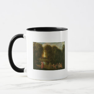 A Meeting in a Park Mug