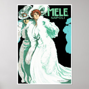 A. Mele & Co. Italian Fashions Poster
