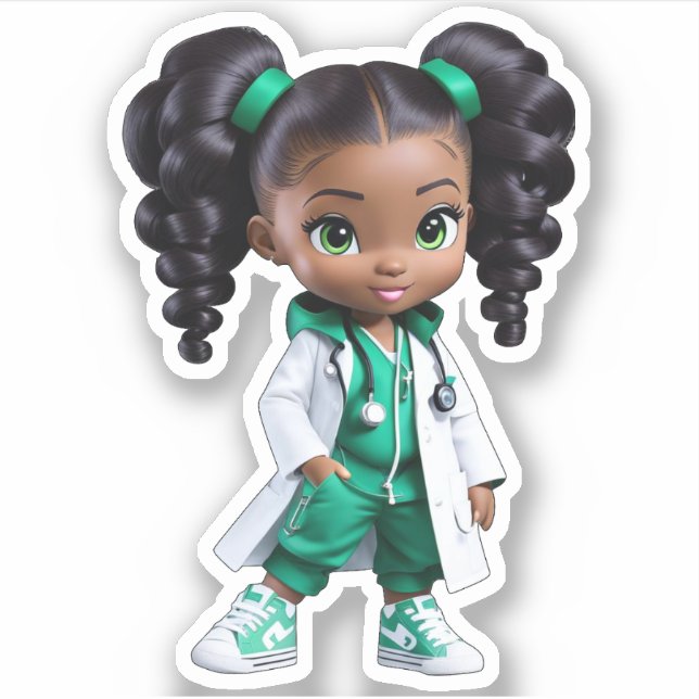 A Member of the Doctors Team - Green (Front)