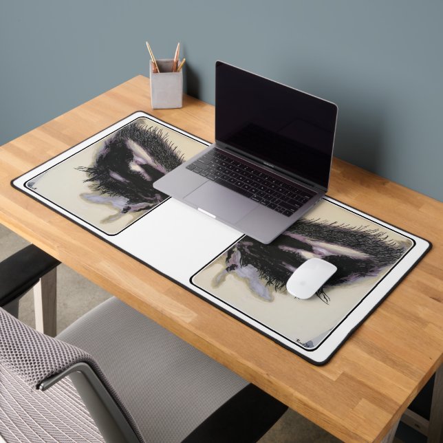 'A Memory in the Dark' Painting on a  Desk Mat (Office 2)