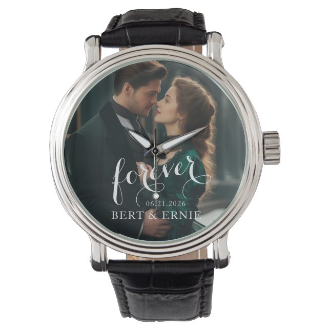 A Memory in Time Watch Crafted with Your Favourite (Front)