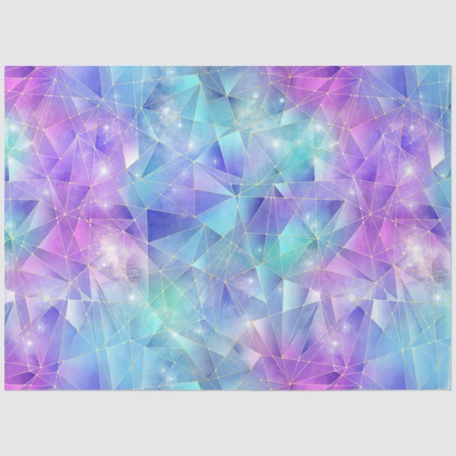 A Mermaid Crystal Series Design 7 Tissue Paper (Front)