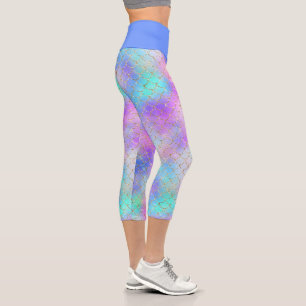 A Mermaid Galaxy Series Design 10 Capri Leggings