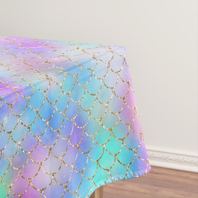 A Mermaid Galaxy Series Design 10   Tablecloth (In Situ)