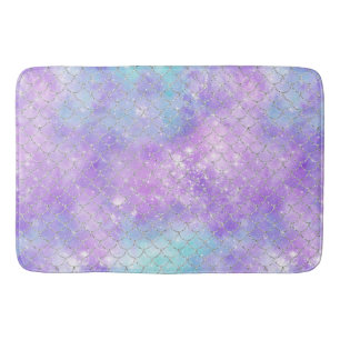 A Mermaid Galaxy Series Design 11 Bath Mat