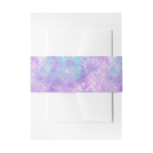 A Mermaid Galaxy Series Design 11 Invitation Belly Band