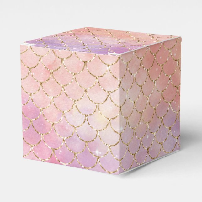 A Mermaid Galaxy Series Design 12  Favour Box (Front Side)