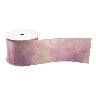 A Mermaid Galaxy Series Design 12  Satin Ribbon