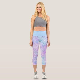 A Mermaid Galaxy Series Design 1 Capri Leggings