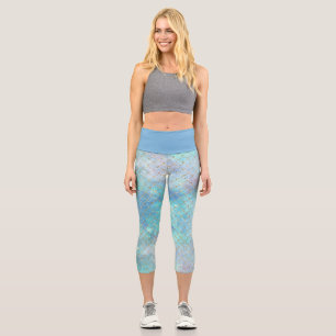 A Mermaid Galaxy Series Design 2 Capri Leggings